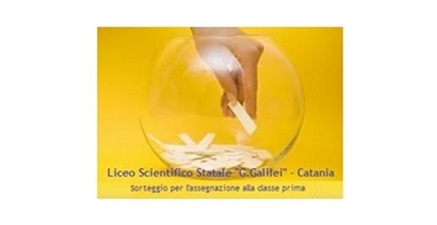 Venerdì 11 luglio sorteggio classi Prime a.s. 2025 - 2026