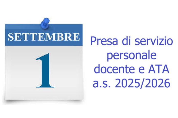 Presa di servizio a.s. 2025-2026